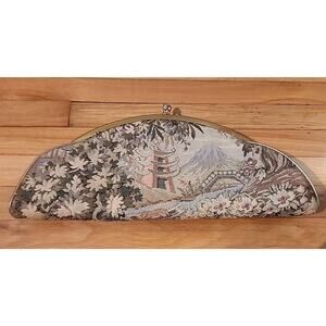Women’s Vintage Garay MCM Clutch Tapestry Carpet Bag Purse Handbag
